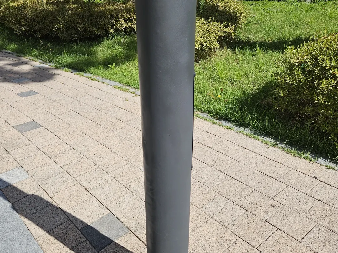 가로등 파손 복구 후 모습 1